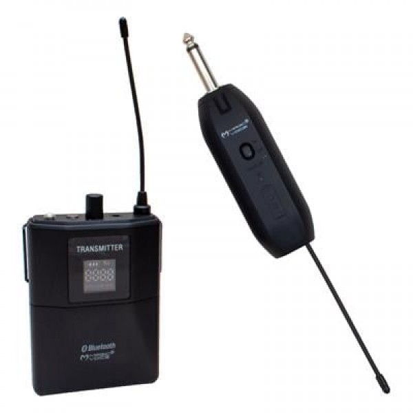 Magicvoice Mv-19601 UHF Kablosuz Enstrüman Uyumlu Bluetooth Jak Girişli İkili Mikrofon Set