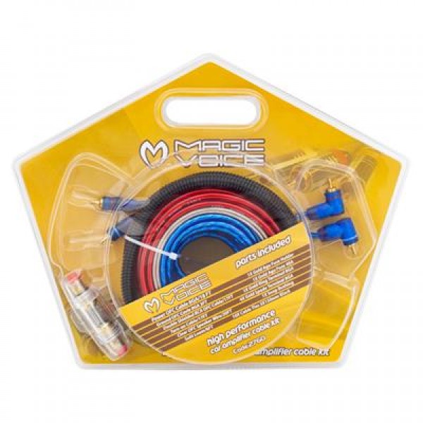 Magicvoice MV-2760 8GA Oto Anfi Kablo Seti