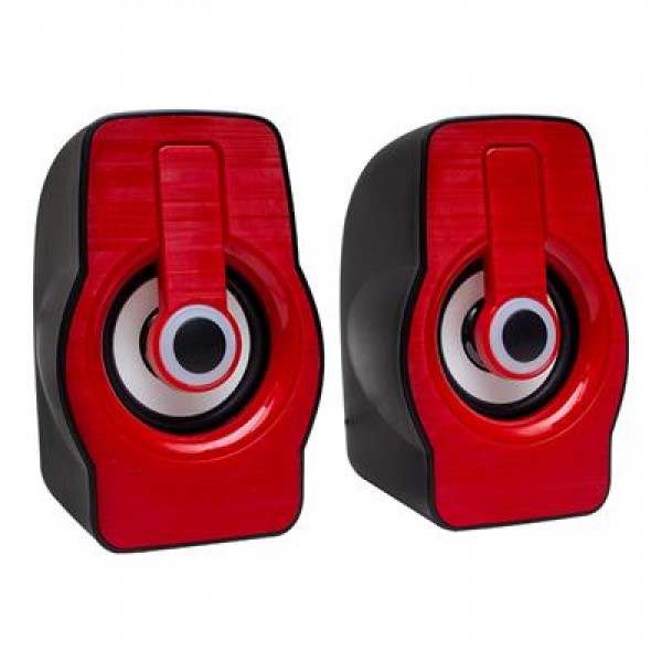 MagicVoice MV-4941 USB Hoparlör Rgb Işıklı Siyah/Mavi-Siyah/Kırmızı (2*3 Watt - 4 Ohm)