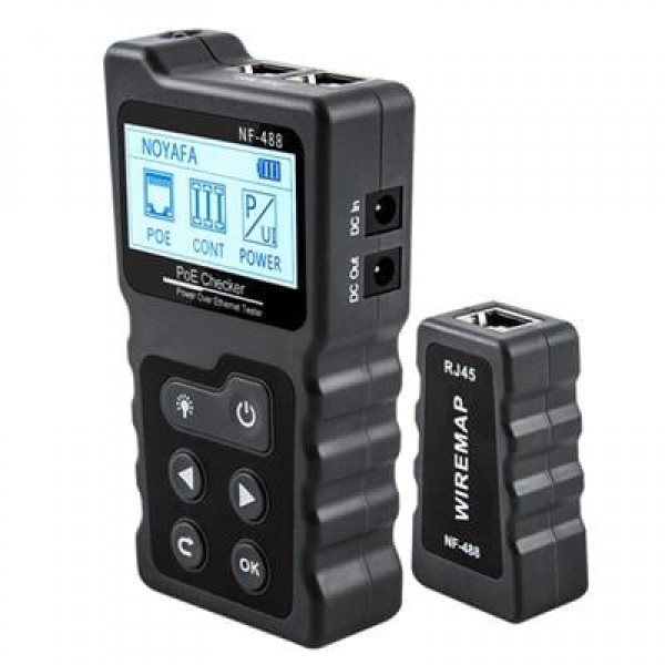 Noyafa NF-488 Digital Ağ Kablosu Süreklilik - Poe Test Cihazı    
