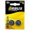Orbus CR2032 3 Volt Lityum Para Pil (2'li Paket Fiyatı)