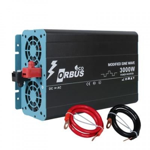 Orbus ORB3000M 12 Volt - 3000 Watt Eco Modified Sinus İnverter