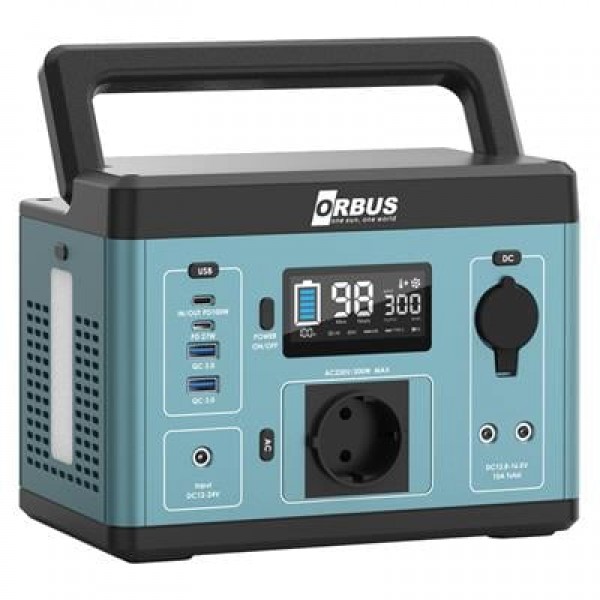 Orbus OPS-300 300 Watt Power Station Taşınabilir Güç Kaynağı İstasyonu (Lityum İyon) Orbus OPS-300 300 Watt Power Station Taşınabilir Güç Kaynağı İstasyonu (Lityum İyon)
