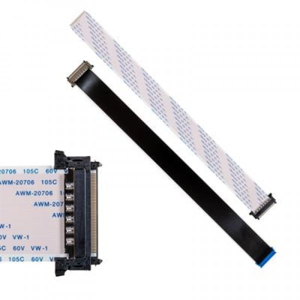 Weko PFC Kablo 4K 51 Pinli 35cm Soketsiz Taraf 29mm (Tek Tarafı Soketli)