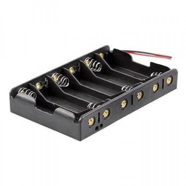 Powermaster Yan Yana 6'lı AA Pil Yuvası (IC-234B)