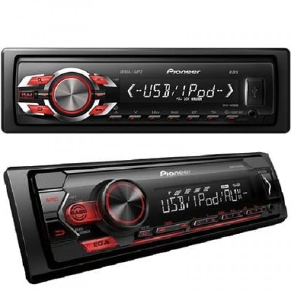 Pioneer MVH-S125UI USB-FM Mekaniksiz Kumandalı Oto Teyp Pioneer MVH-S125UI USB-FM Mekaniksiz Kumandalı Oto Teyp