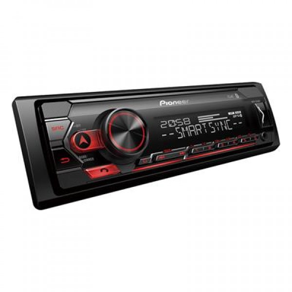 Pioneer MVH-S320BT USB-FM-AUX-MP3 Bluetooth'lu Mekaniksiz Oto Teyp 4x50 Watt Pioneer MVH-S320BT USB-FM-AUX-MP3 Bluetooth'lu Mekaniksiz Oto Teyp 4x50 Watt