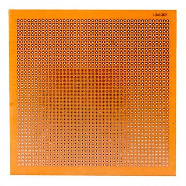 Delikli Plaket 120x120 Mm