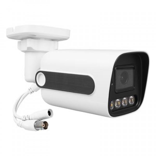 Plato PL-29098 5MP 2.8MM 4 Warmled Fullcolor Plastik Kasa AHD Analog Bullet Güvenlik Kamerası