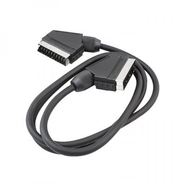 Powermaster Scart Scart 3 Metre Siyah Kablo