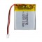 Powermaster PM-21293 3.7V 110mAh 302525 3.5mm Soketli Lityum Polimer (Li-Po) Batarya Şarj Edilebilir Pil