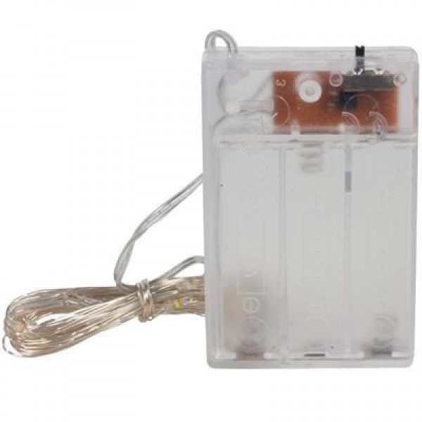 Powermaster PM-2557 Pilli RGB 4 Renkli RGB 10 Metre Kablolu Bağ Led