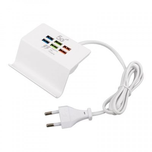 Powermaster 6 USB'li 3.1A Şarj Standı Powermaster 6 USB'li 3.1A Şarj Standı