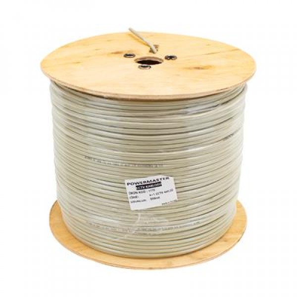 Powermaster 4+1x0.22 CCTV Kamera Kablosu 500 Metre