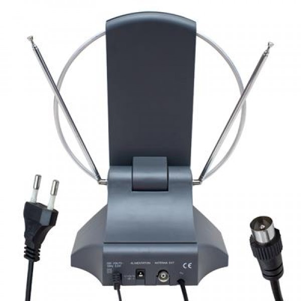 Powermaster Uhf-Vhf Renkli Elektrikli Tv & Fm Üstü Anten DT-101