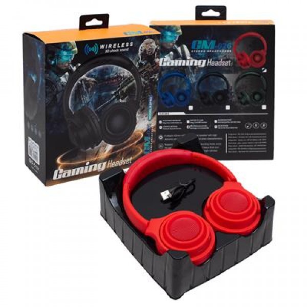 Powermaster GM-026 Gaming Oyuncu Mikrofonlu Kablosuz Kulaklık