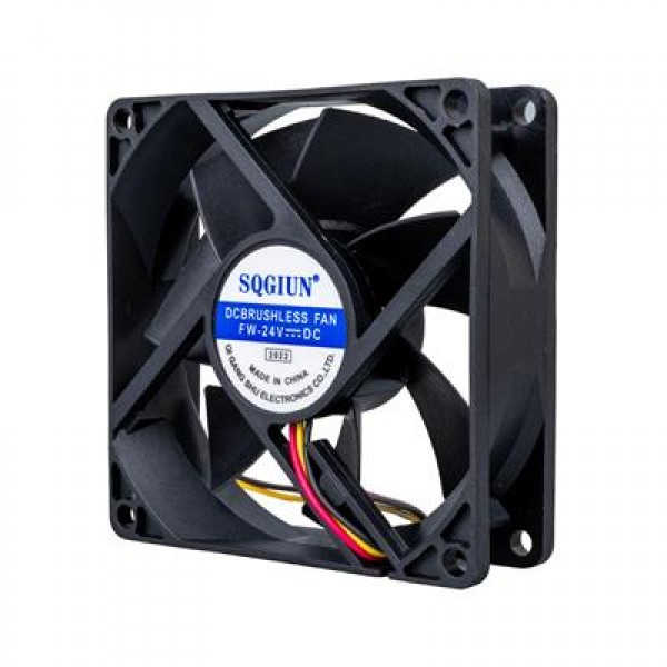 PowerMaster IC-216A Fırçasız DC Fan 80X80X25mm 24 Volt 3Pin