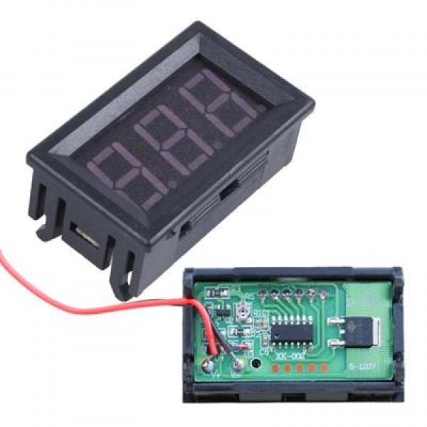 PowerMaster IC278-1 Dijital Voltmetre DC 5-120 Volt 2 Pin PowerMaster IC278-1 Dijital Voltmetre DC 5-120 Volt 2 Pin