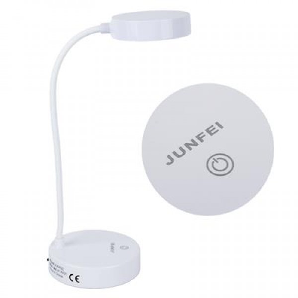 PowerMaster JF-1631 20 LED'li 2.5 Watt Şarjlı Esnek Masa Lambası - Dokunmatik ve USB Şarjlı