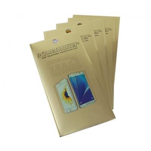 Powermaster Samsung S6 Kırılmaz Ekran Koruyucu