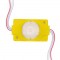 12 Volt 1.5 Watt LED Modül - Sarı Renk - 3030 Çip - 40x30 mm