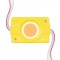 12 Volt 2.4 Watt Sarı COB LED Modül - 40x22 mm