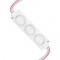 12 Volt 3 Watt Beyaz LED Modül - 74x20 mm - 3030 Çip
