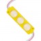 12 Volt 3 Watt Sarı LED Modül - 74x20 mm - 3030 Çip