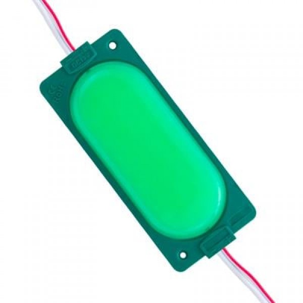Powermaster 12 Volt 3 Watt Yeşil 85 X 35 Mm IP65 220 – 240 Lümen 140 Derece Cob Modül Led