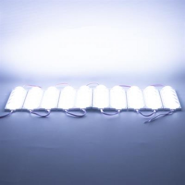 Powermaster 12 Volt 4 Watt Soğuk Beyaz 3030 10 X 53.8 Mm IP65 260 – 280 Lümen 180 Derece Modül Led