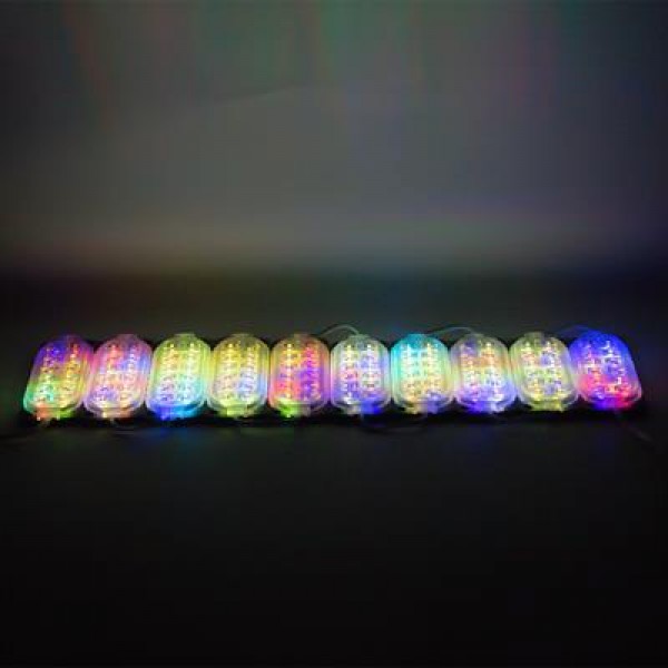 Powermaster Parlak Yanıp Sönen RGB 24 Volt 1.2 Watt  2835 Modül Led