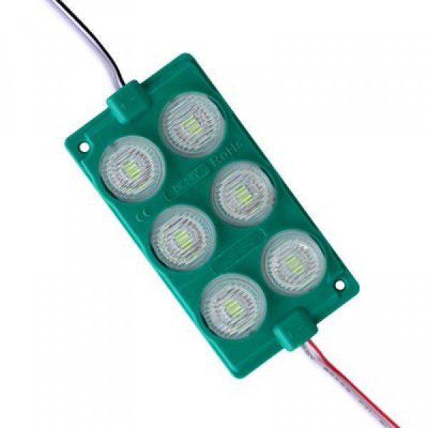 Powermaster 24 Volt 3 Watt Yeşil 3030 Modül Led 75*40
