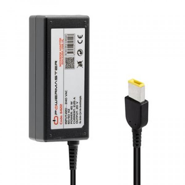 Powermaster PM-11422 20 Volt - 2.25 Amper Usb Tip Uçlu Adaptör (Lenovo Ibm Notebook) Powermaster PM-11422 20 Volt - 2.25 Amper Usb Tip Uçlu Adaptör (Lenovo Ibm Notebook)