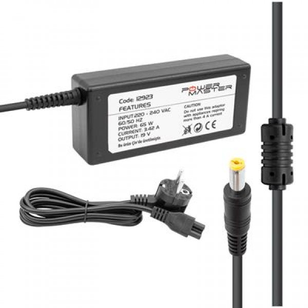 Powermaster PM-12923 19 Volt - 3.42 Amper 5.5*1.75 Mm Uçlu Adaptör (Acer Notebook) Powermaster PM-12923 19 Volt - 3.42 Amper 5.5*1.75 Mm Uçlu Adaptör (Acer Notebook)