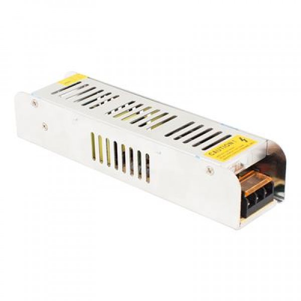 Powermaster PM-13035 12V 10A Slim Metal Kasa Şerit LED ve Güvenlik Kamerası Trafo Güç Kaynağı