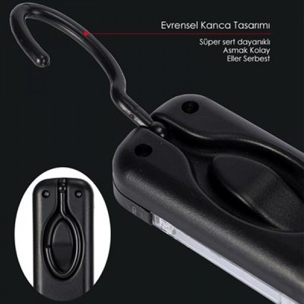 Powermaster PM-14905 220 Volt 7 Metre Kablolu 100 Ledli Seyyar Çalışma Lambası Powermaster PM-14905 220 Volt 7 Metre Kablolu 100 Ledli Seyyar Çalışma Lambası