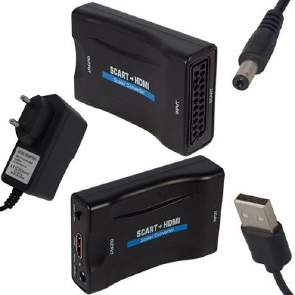 Powermaster PM-18588 Scart To HDMI Çevirici Adaptör