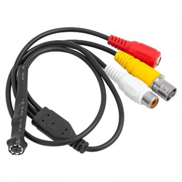 PowerMaster PM-19307 2mp 3.7mm 1080p 2000 TVL Analog CVBS Yuvarlak Mini Tip Mikrofonlu Kamera