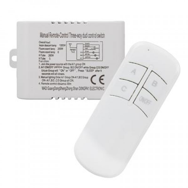 Powermaster PM-20977 Avize Kumandası 4 Fonksiyonlu