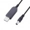 Powermaster PM-21568 9V-5V USB To DC 5.5x2.5mm Çevirici Kablo