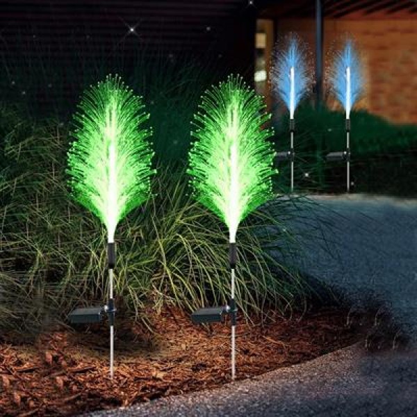 Powermaster PM-21642 Solar Ledli 7 Renk Değiştiren 2'li Paket Bahçe Dekorasyon Aydınlatma