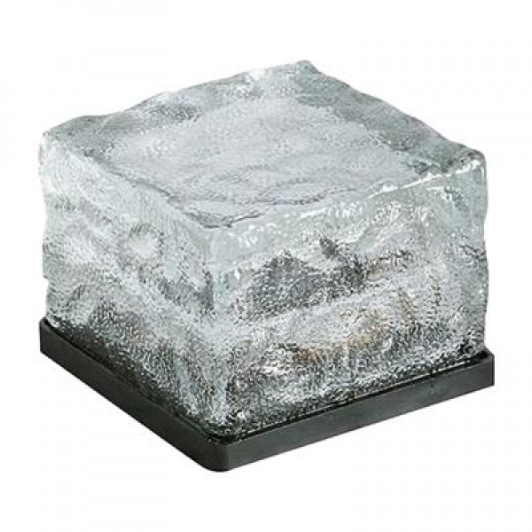 PowerMaster PM-21645 Solar Beyaz Ledli Tuğla Görünümlü Bahçe Dekorasyon Aydınlatma