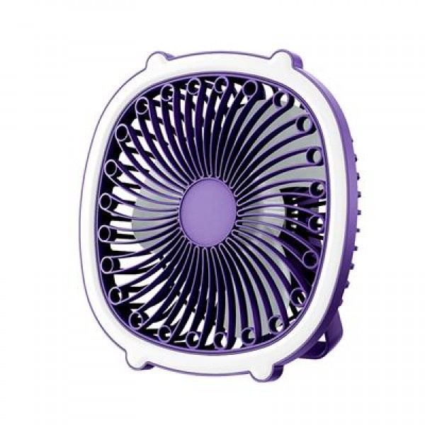 PowerMaster PM-21882 Işıklı Masa Üstü Şarjlı Fan Vantilatör