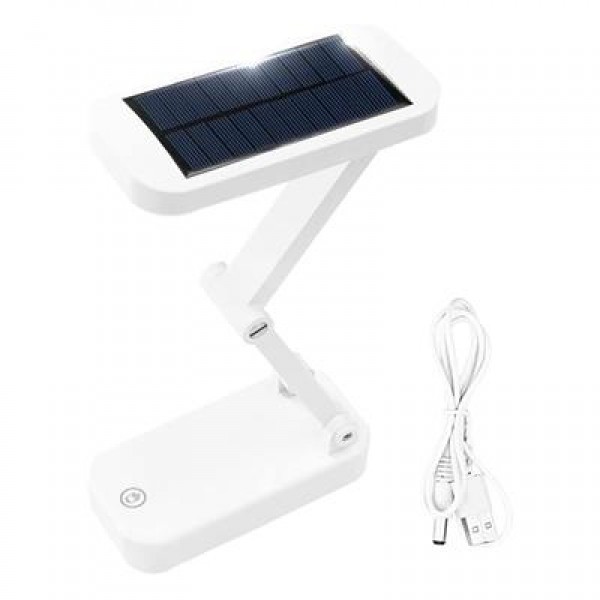 Powermaster PM-24440 Katlanabilir Dokunmatik Tuşlu Solar / Şarjlı Ledli Masa Lambası