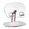 PowerMaster PM-24571 Q16 360 Derece Hareketli Şeffaf Ipad Tablet Ve Telefon Tutucu Stand
