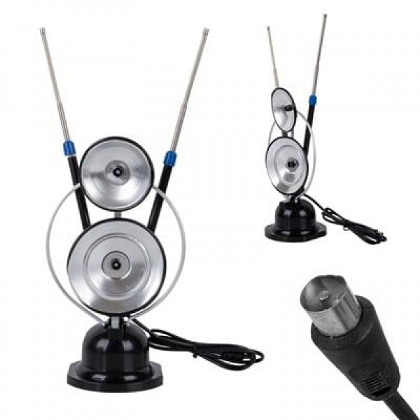 PowerMaster PM-25023 TV Üstü Eski Tip Karasal Yayın Anten PowerMaster PM-25023 TV Üstü Eski Tip Karasal Yayın Anten