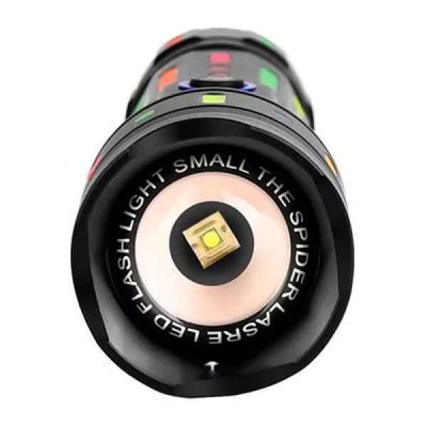 Powermaster PM-25120 Çok Fonksiyonlu Teleskopik Zoom - 5 Modlu Şarjlı El Feneri Powermaster PM-25120 Çok Fonksiyonlu Teleskopik Zoom - 5 Modlu Şarjlı El Feneri