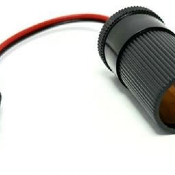 PowerMaster PM-28526 DC 5.5x2.5mm Dişi - Oto Çakmak Soketi Çevirici Adaptör Kablosu