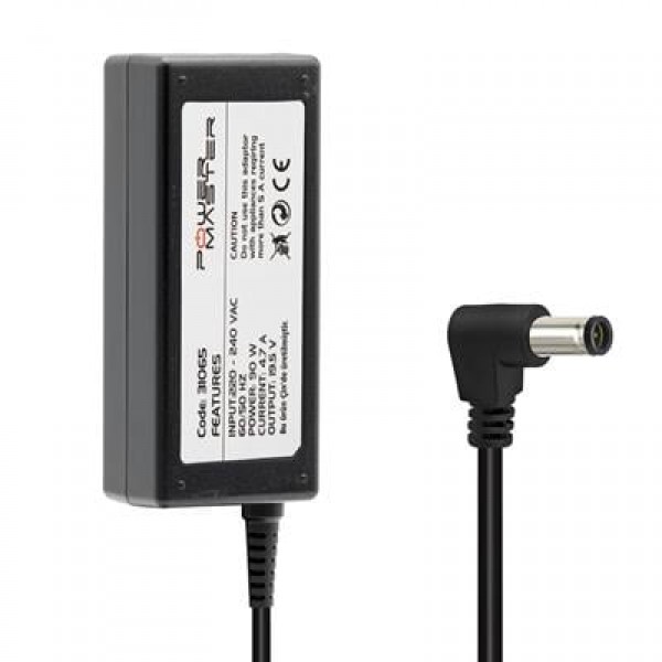 Powermaster PM-31065 19.5 Volt - 4.7 Amper 6.0*4.4 Mm Uçlu Adaptör (Samsung Led Tv - Sony Notebook)