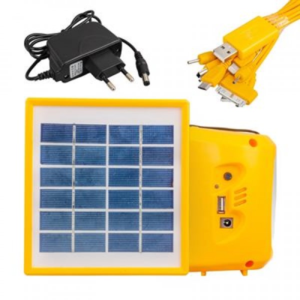 Powermaster Şarjlı Solar Aydınlatma Seti Tek Panelli Powermaster Şarjlı Solar Aydınlatma Seti Tek Panelli